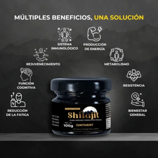 Resina de Shilajit Puro del Himalaya